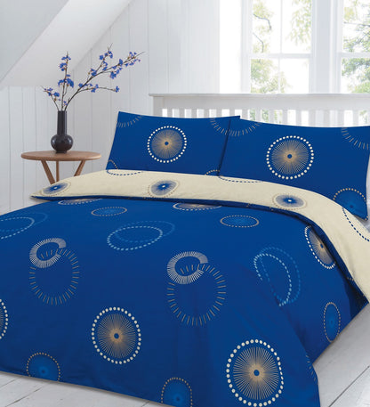 Eden Printed Polycotton Duvet Cover Set – Soft Easy Care Bedding | Night Zone