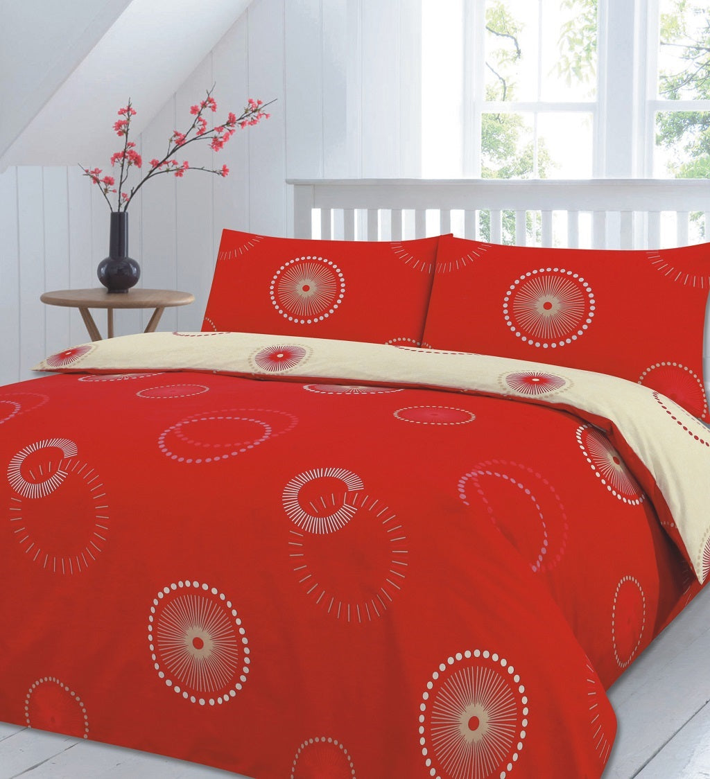Eden Printed Polycotton Duvet Cover Set – Soft Easy Care Bedding | Night Zone