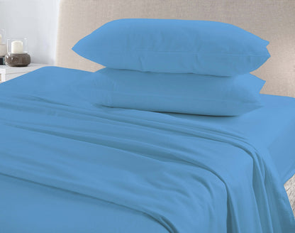 Flannelette Sheet Set – 100% Brushed Cotton Soft Warm Bedding | Night Zone