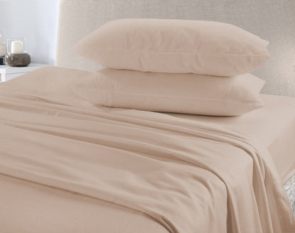 Flannelette Sheet Set – 100% Brushed Cotton Soft Warm Bedding | Night Zone