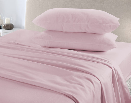 Flannelette Sheet Set – 100% Brushed Cotton Soft Warm Bedding | Night Zone