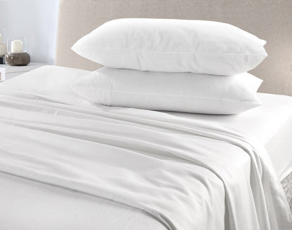 Flannelette Sheet Set – 100% Brushed Cotton Soft Warm Bedding | Night Zone