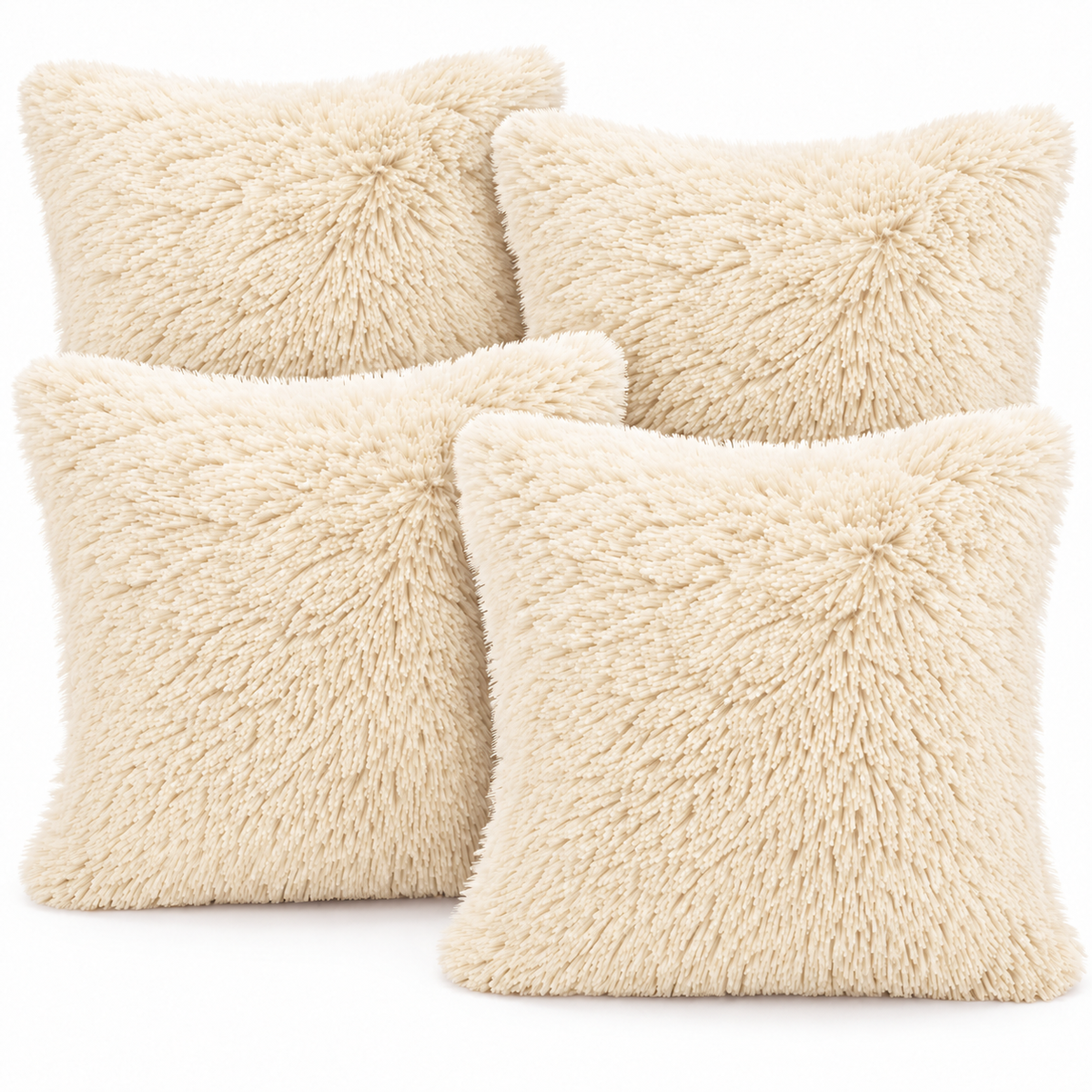 Teddy Hug Fleece Cushion Cover – Soft Fluffy Snug Cuddle Cushion Cover | Night Zone