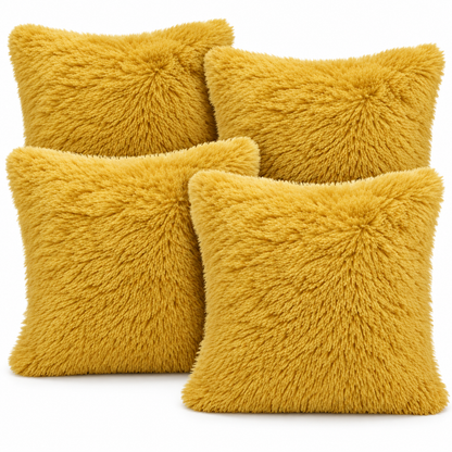 Teddy Hug Fleece Cushion Cover – Soft Fluffy Snug Cuddle Cushion Cover | Night Zone