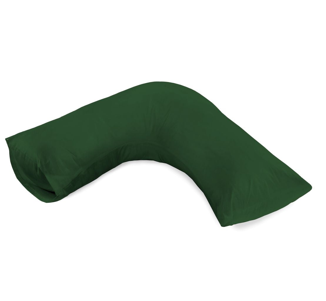 180 Thread Count Percale V Pillowcase – Non Iron Polycotton V Shaped Pillow Cover | Night Zone