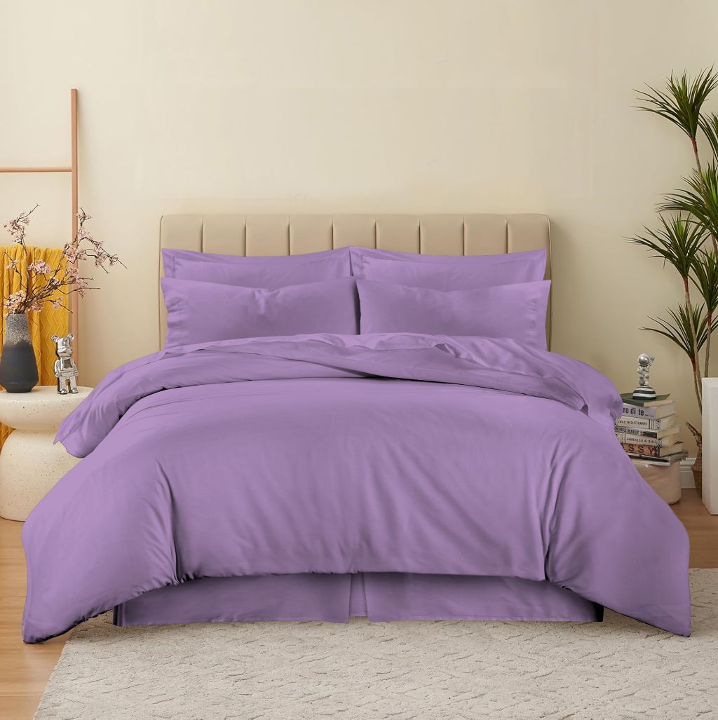180 Thread Count Percale Duvet Cover Set – Non Iron Polycotton Bedding | Night Zone