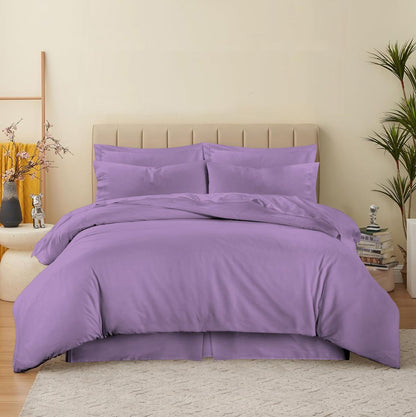 180 Thread Count Percale Duvet Cover Set – Non Iron Polycotton Bedding | Night Zone
