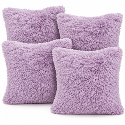 Teddy Hug Fleece Cushion Cover – Soft Fluffy Snug Cuddle Cushion Cover | Night Zone