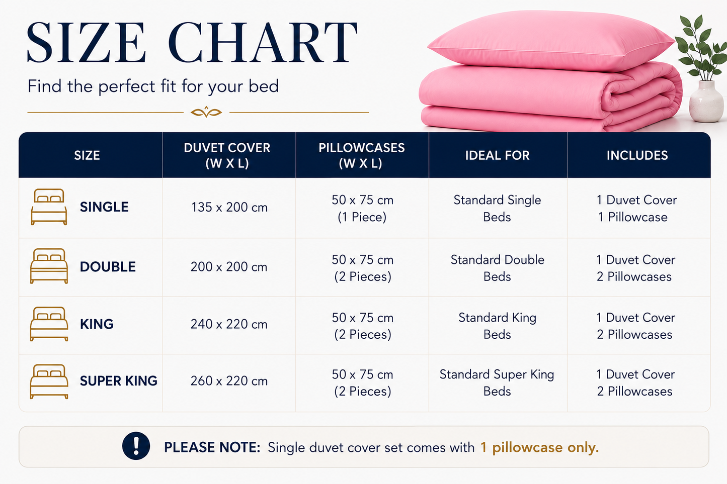 Microfibre Duvet Cover Set – Ultra Soft Easy Care Bedding | Night Zone