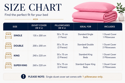 Microfibre Duvet Cover Set – Ultra Soft Easy Care Bedding | Night Zone