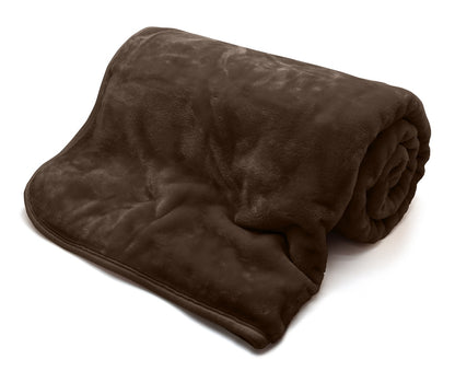 Luxury Faux Fur Mink Fleece Throw – Soft Warm Sofa & Bed Blanket | Night Zone