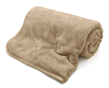 Luxury Faux Fur Mink Fleece Throw – Soft Warm Sofa & Bed Blanket | Night Zone