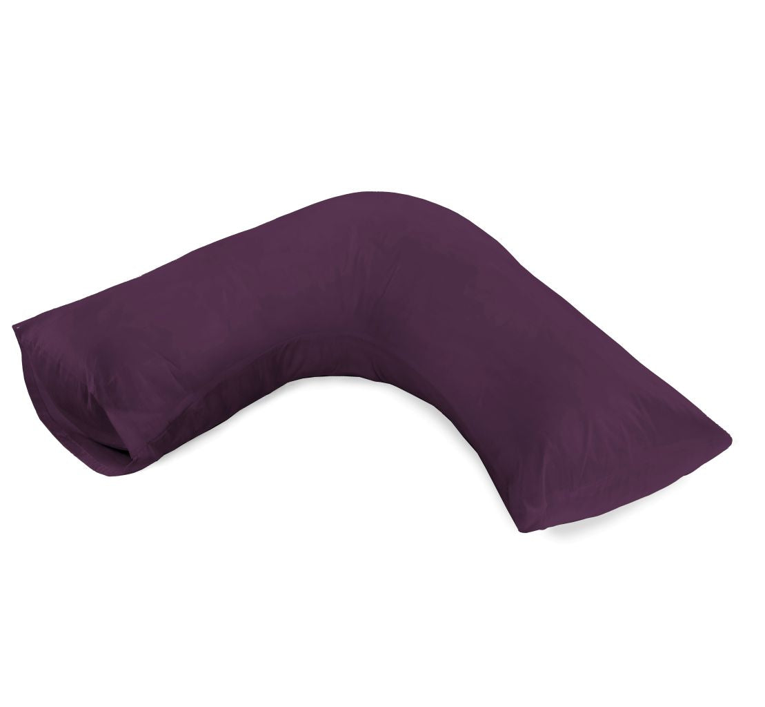 180 Thread Count Percale V Pillowcase – Non Iron Polycotton V Shaped Pillow Cover | Night Zone