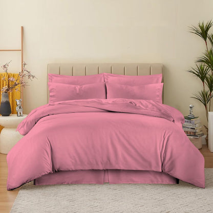180 Thread Count Percale Duvet Cover Set – Non Iron Polycotton Bedding | Night Zone