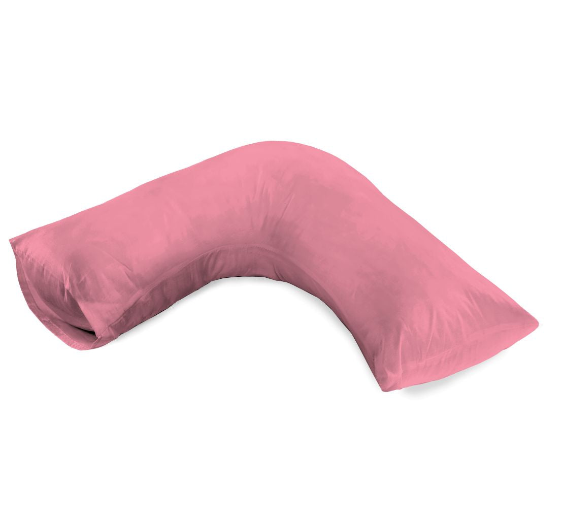 180 Thread Count Percale V Pillowcase – Non Iron Polycotton V Shaped Pillow Cover | Night Zone