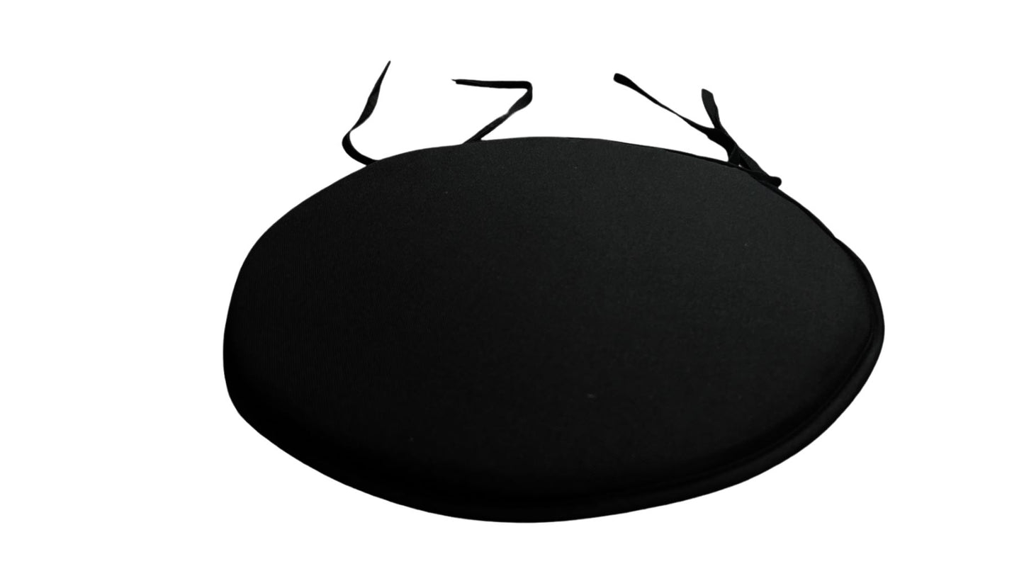 Waterproof Round Seat Cushion 35 cm – Indoor & Outdoor Garden Patio Chair Pad | Night Zone