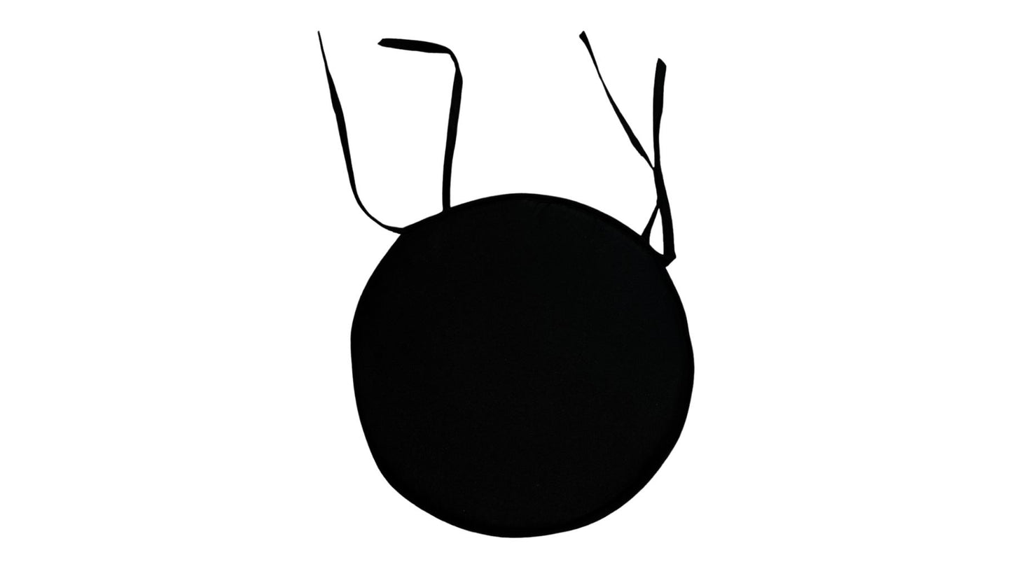 Waterproof Round Seat Cushion 35 cm – Indoor & Outdoor Garden Patio Chair Pad | Night Zone