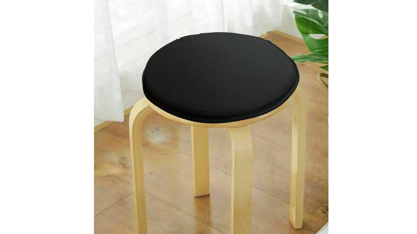 Waterproof Round Seat Cushion 35 cm – Indoor & Outdoor Garden Patio Chair Pad | Night Zone