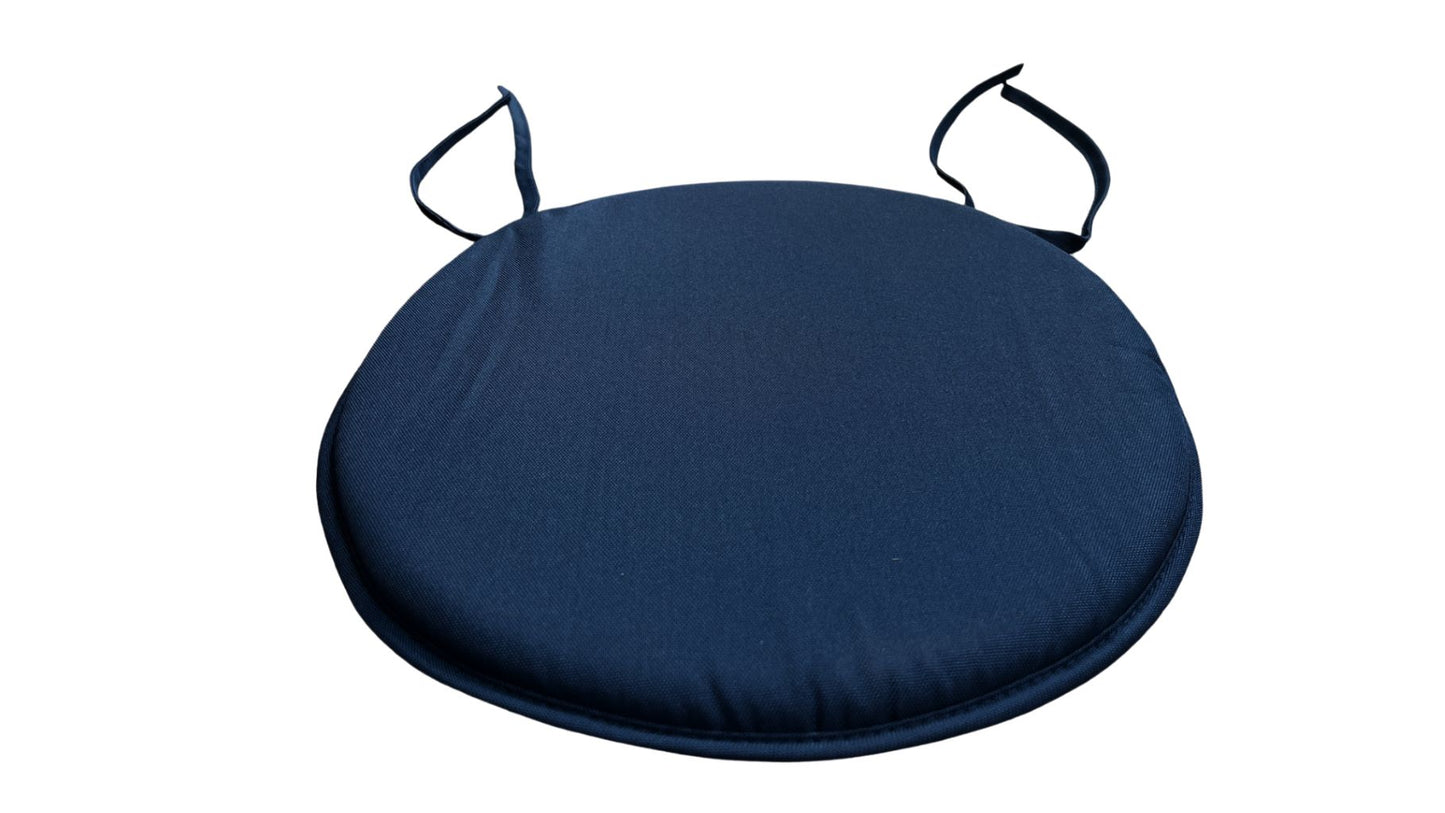 Waterproof Round Seat Cushion 35 cm – Indoor & Outdoor Garden Patio Chair Pad | Night Zone