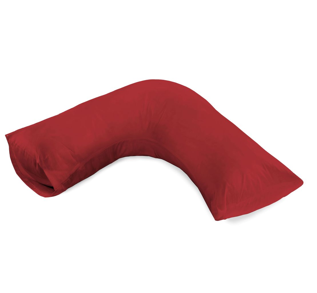 180 Thread Count Percale V Pillowcase – Non Iron Polycotton V Shaped Pillow Cover | Night Zone