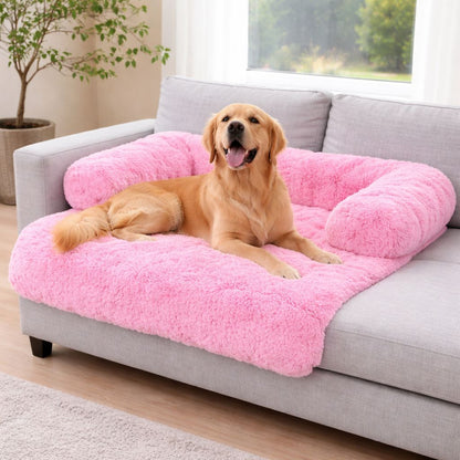 Waterproof Fleece Square Sofa Pet Bed – Soft Plush Washable Dog & Cat Bed | Night Zone