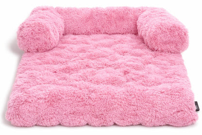 Waterproof Fleece Square Sofa Pet Bed – Soft Plush Washable Dog & Cat Bed | Night Zone