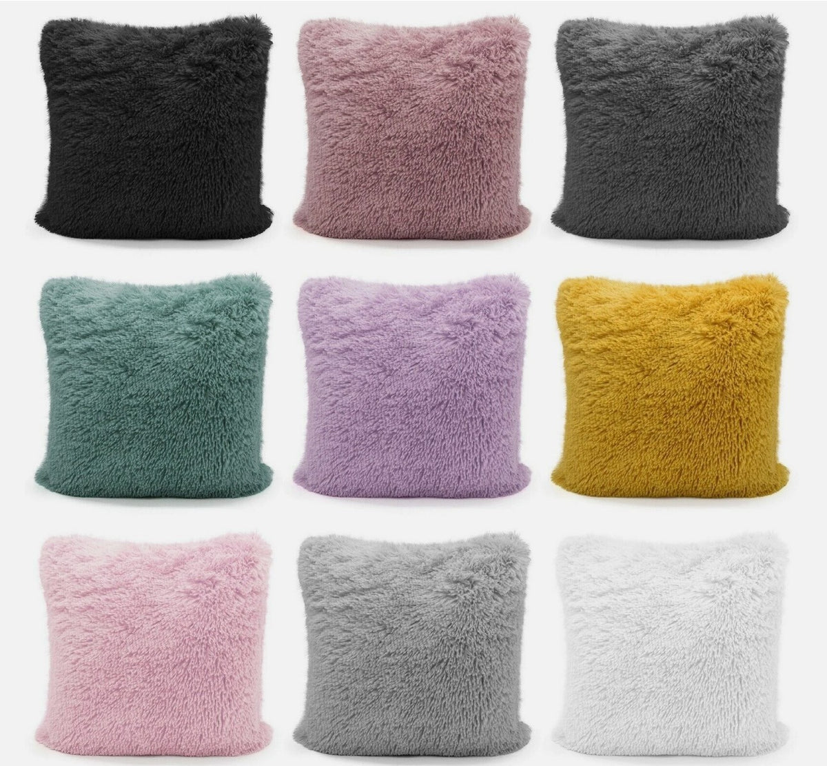 Teddy Hug Fleece Cushion Cover – Soft Fluffy Snug Cuddle Cushion Cover | Night Zone