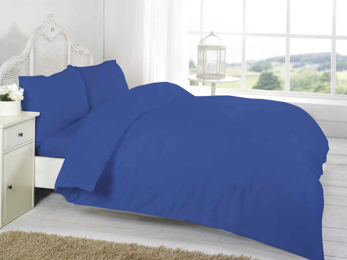 200 Thread Count Egyptian Cotton Duvet Cover Set – Hotel Quality Bedding | Night Zone