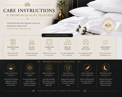 400 Thread Count 100% Egyptian Cotton Fitted Sheet – Hotel Quality Bedding | Night Zone