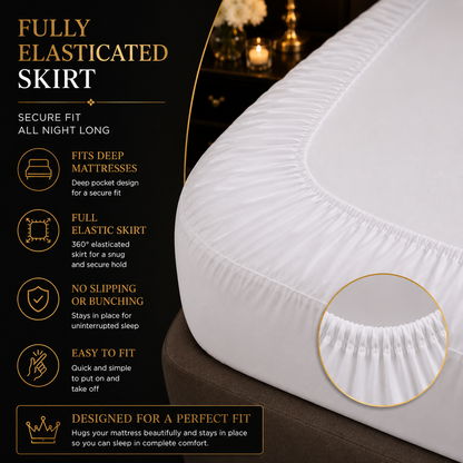 Teddy Bear Fleece Mattress Protector 30cm Deep – Soft Warm Under Fleece Bedding | Night Zone