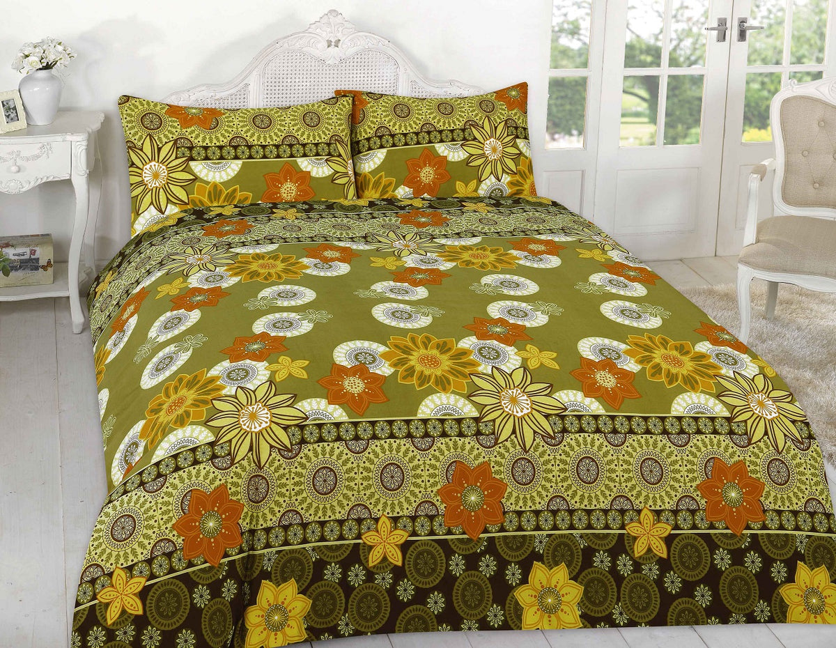 Willow Printed Polycotton Duvet Cover Set – Soft Easy Care Bedding | Night Zone