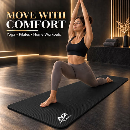 Premium 8mm NBR Yoga & Exercise Mat | Night Zone