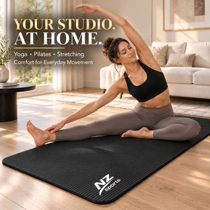 Premium 8mm NBR Yoga & Exercise Mat | Night Zone