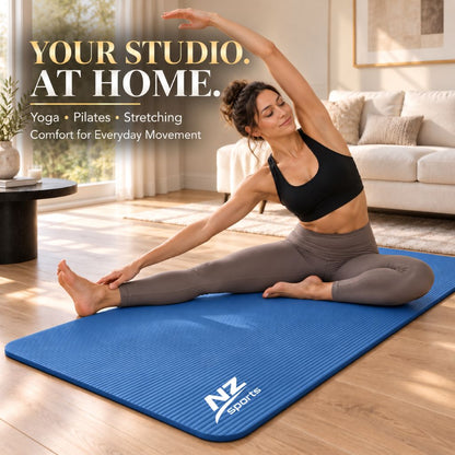 Premium 8mm NBR Yoga & Exercise Mat | Night Zone
