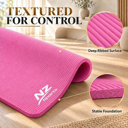 Premium 8mm NBR Yoga & Exercise Mat | Night Zone