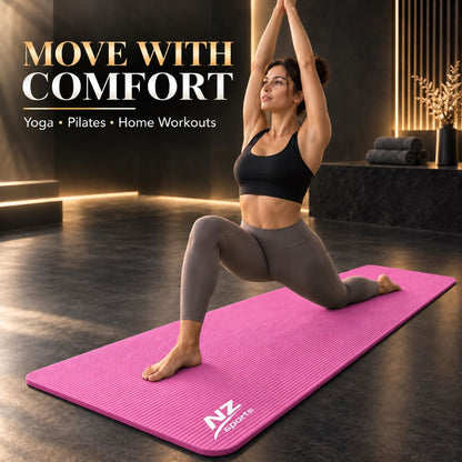 Premium 8mm NBR Yoga & Exercise Mat | Night Zone