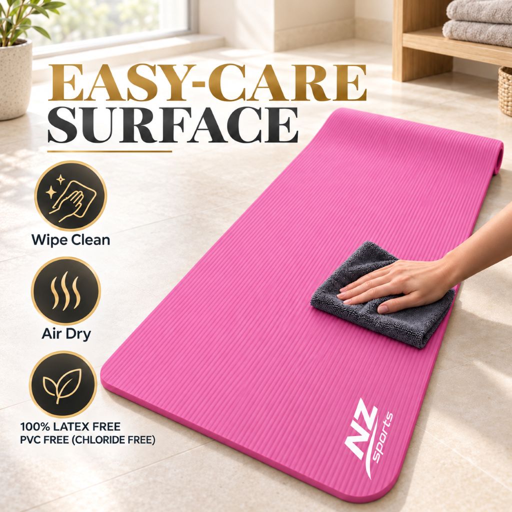 Premium 8mm NBR Yoga & Exercise Mat | Night Zone