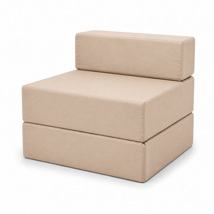 Z Bed Convertible Folding Sofa Bed Chair – 3-in-1 Foam Floor Lounger & Guest Mattress | Night Zone