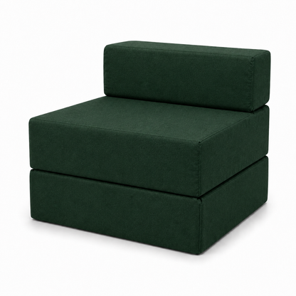 Z Bed Convertible Folding Sofa Bed Chair – 3-in-1 Foam Floor Lounger & Guest Mattress | Night Zone