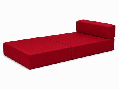 Z Bed Convertible Folding Sofa Bed Chair – 3-in-1 Foam Floor Lounger & Guest Mattress | Night Zone