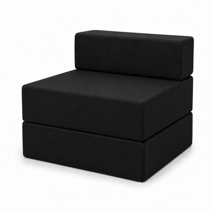 Z Bed Convertible Folding Sofa Bed Chair – 3-in-1 Foam Floor Lounger & Guest Mattress | Night Zone