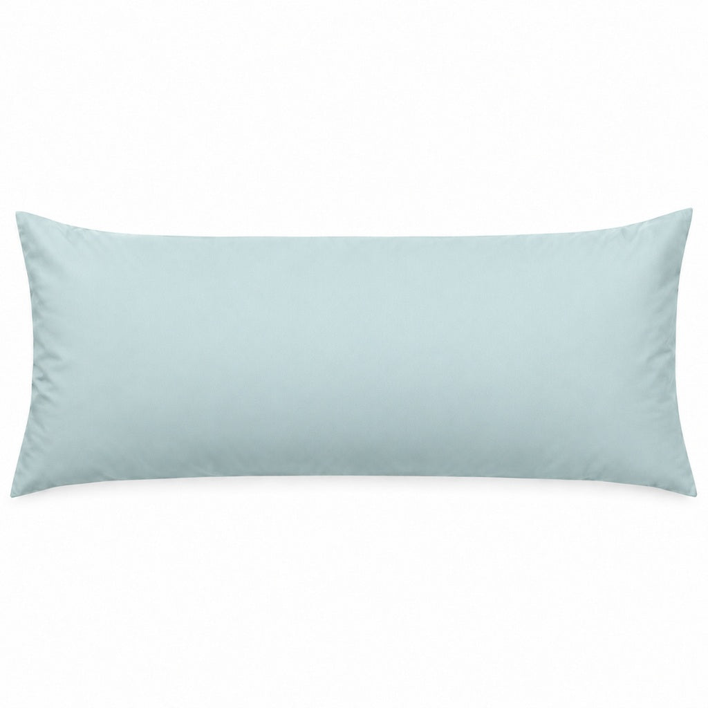 Polycotton bolster pillowcase – Duck Egg – 1