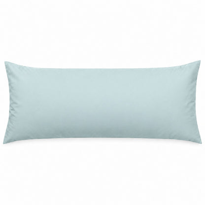 Polycotton bolster pillowcase – Duck Egg – 1
