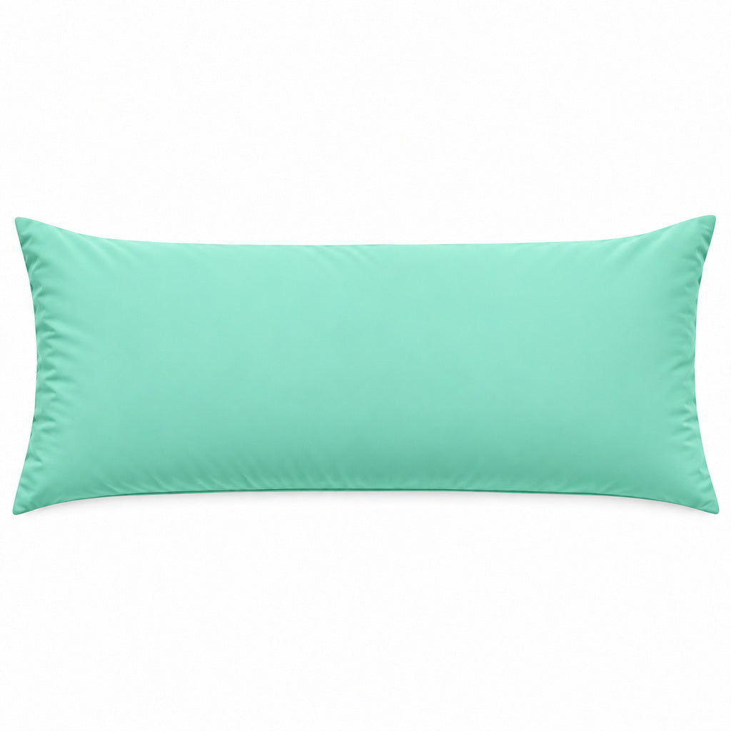 Polycotton bolster pillowcase – Mint Green – 1