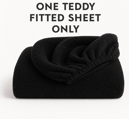 Teddy Fleece Fitted Sheet 30cm Deep – Extra Deep Teddy Bear Bedding | Night Zone