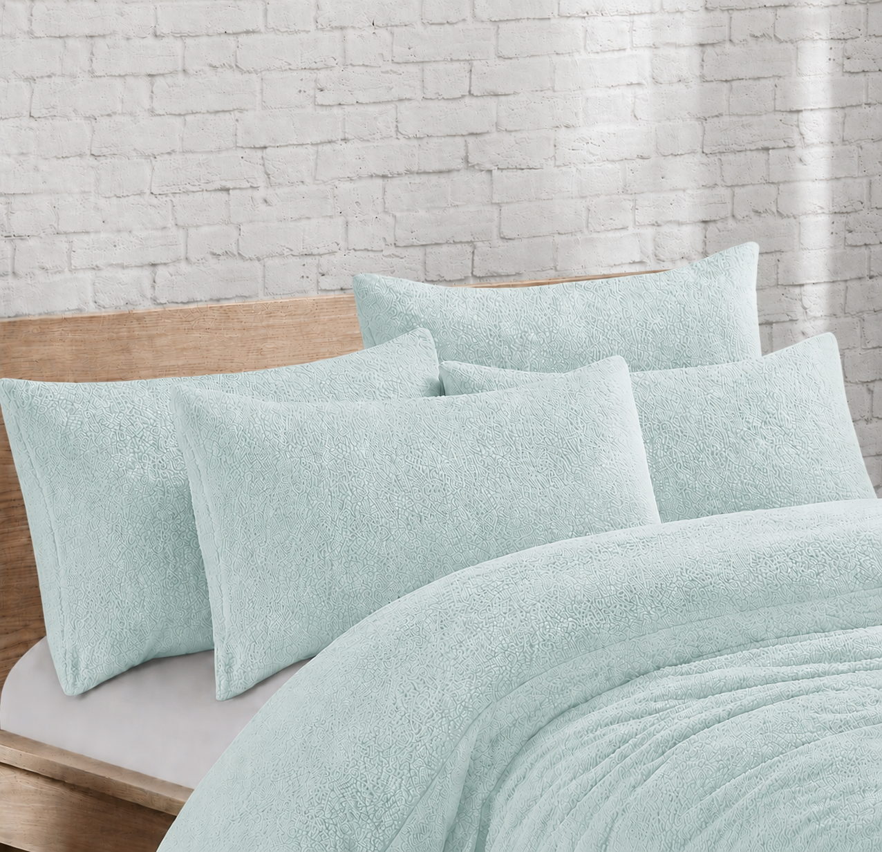 Teddy Bear Fleece Pillowcases Pair – Soft Warm Plush Bedding | Night Zone