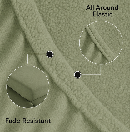 Teddy Fleece Fitted Sheet 30cm Deep – Extra Deep Teddy Bear Bedding | Night Zone