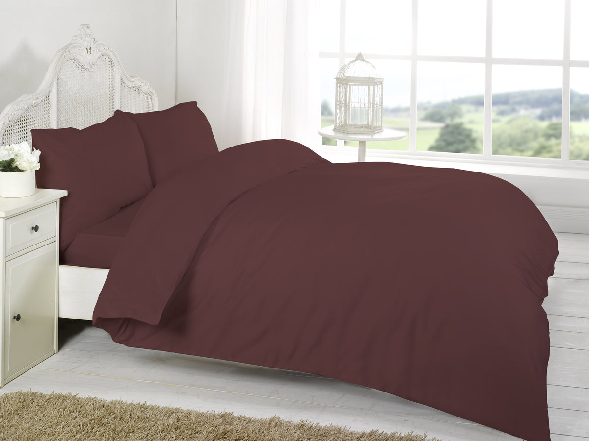 200 Thread Count Egyptian Cotton Duvet Cover Set – Hotel Quality Bedding | Night Zone
