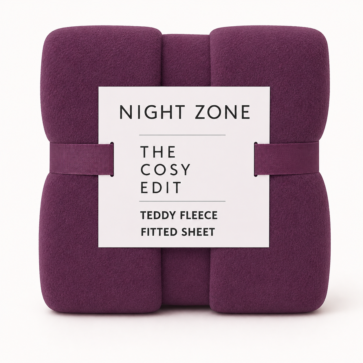Teddy Fleece Fitted Sheet 30cm Deep – Extra Deep Teddy Bear Bedding | Night Zone