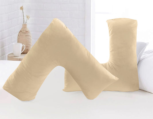 Microfibre V Pillow Case – Soft Touch Replacement V Shaped Pillow Cover | Night Zone